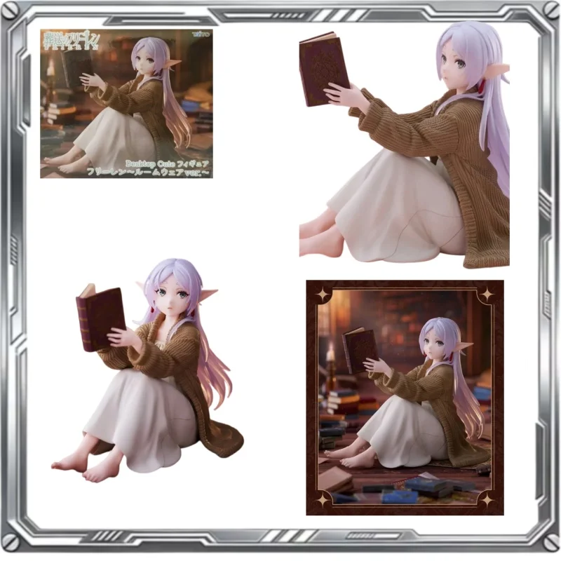 

TAITO Official ‌Frieren: Beyond Journey's End Home Wear Figurine 2D Anime Peripheral Model Desktop Ornament Collectible Gift