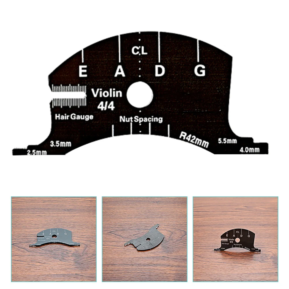 

Pro Fingerboard Violin Measuring Tool Mold Template Repair Bridge Fitting Tools Bridges Reference