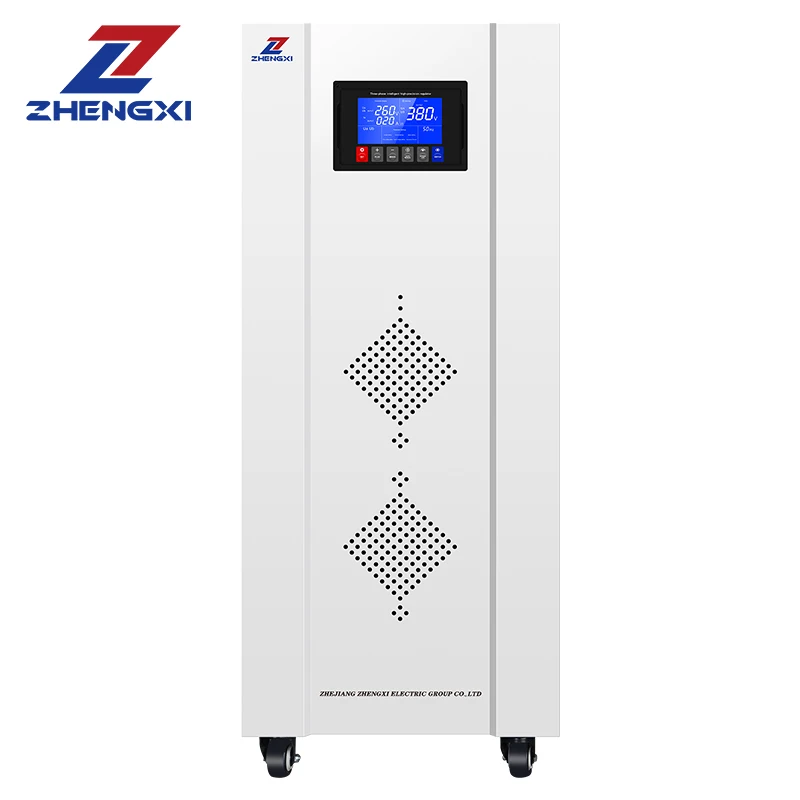 TNS6-40KVA 50KVA 60KVA 380V AC 3 phase high accuracy intelligence servo AVR automatic voltage stabilizer regulator