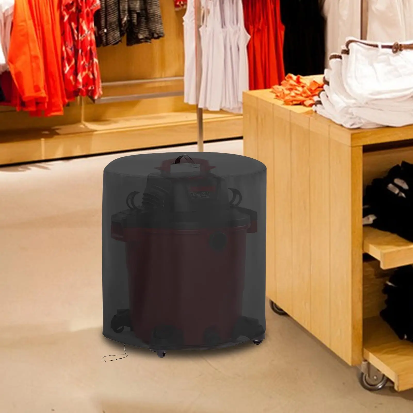 

Cover For Shop Vacuum Shop Wet Dry Vacuums Cover Waterproof Lightweight Protection Bag With Adjustable Drawstring For Household
