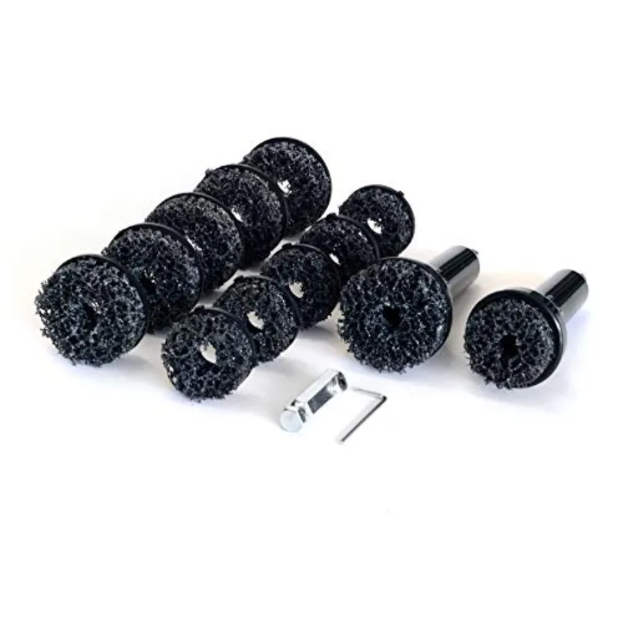 

Hub and Rotor with Storage Case Nylon Pads Fits 3/8 and 1/2-inch Drills 1/2-inch Impact Wrenches and Includes a 3/8-inch Adapte