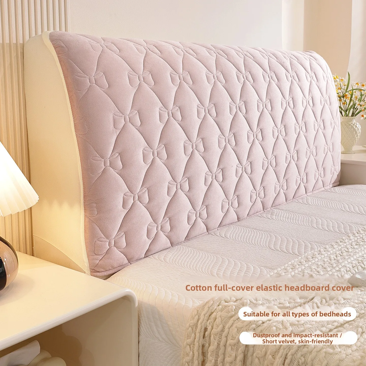 

Простой хлопковый эластичный наматрасник с защитой от пыли, мягкий, для деревянной кровати, полностью закрытый, в стиле Принц