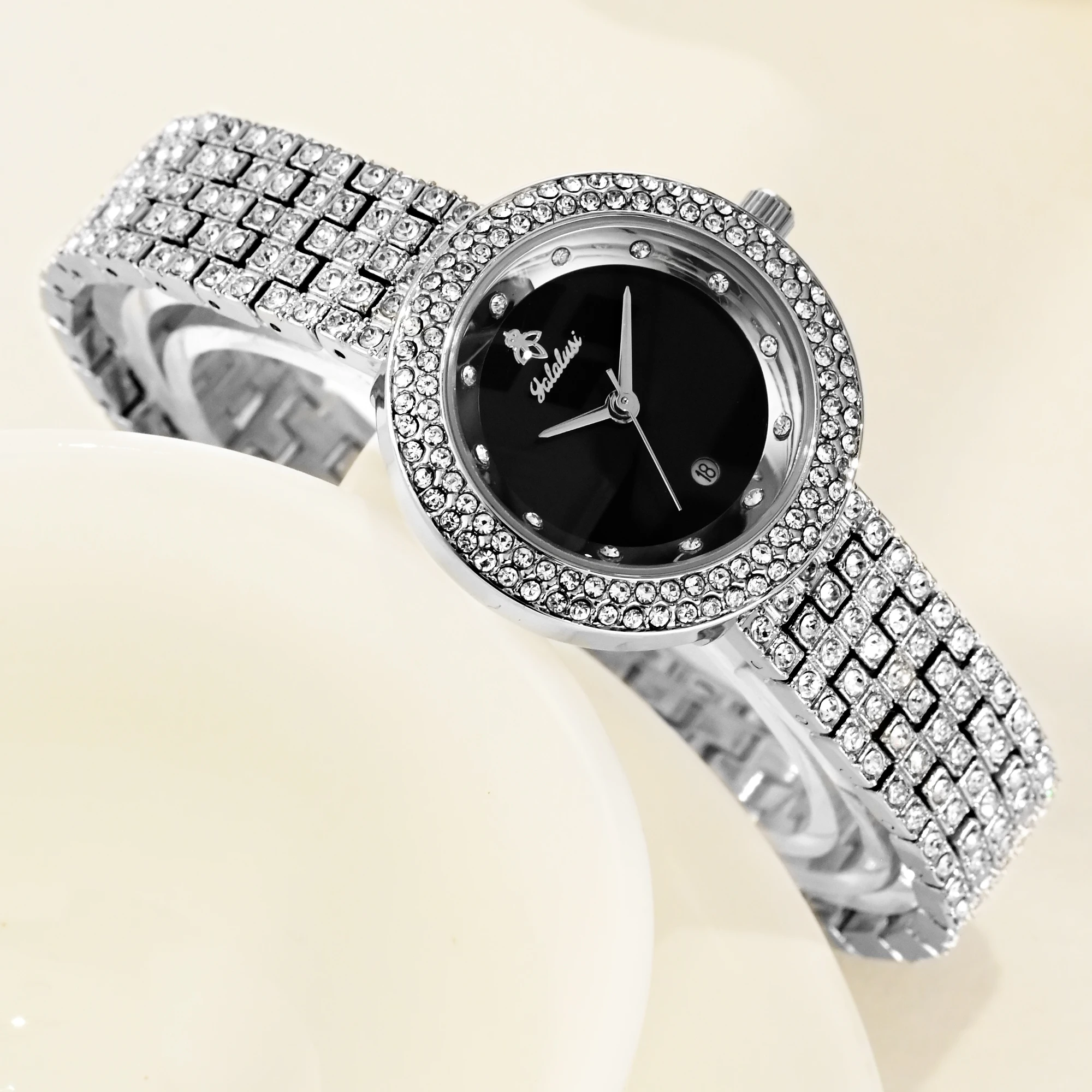 Women's Quartz Watch with Diamond-Set Dial description 14