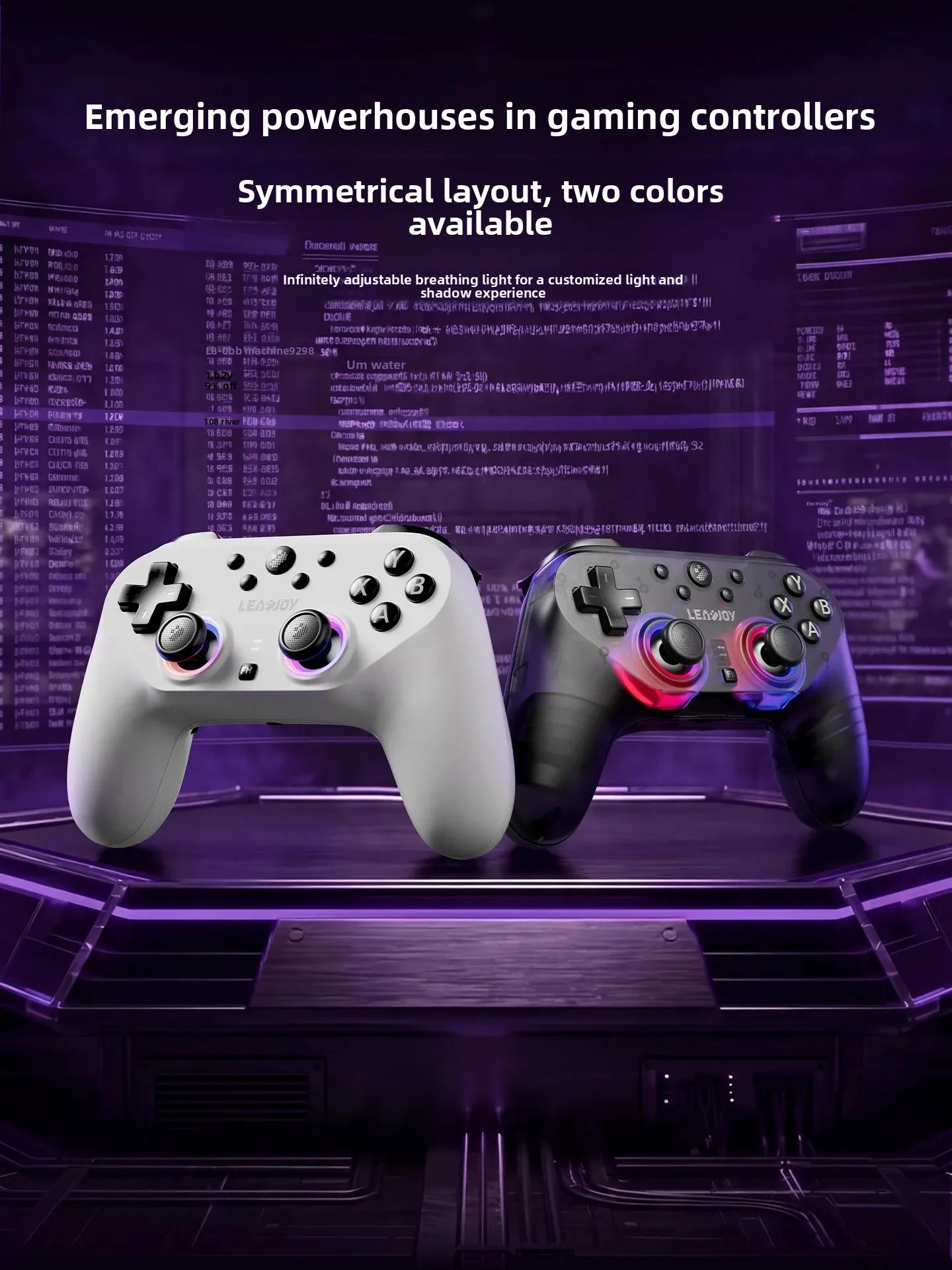 Leadjoy Saber Plus Gaming Controller TMR Joystick 1000Hz Wireless