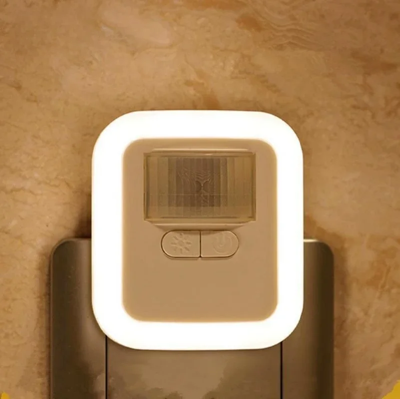 led night light com sensor de movimento decoracao do quarto lampada casa escadas armario corredor 01