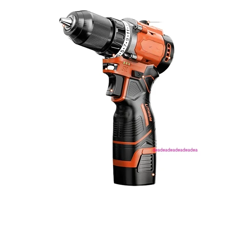 Brushless small steel cannon hand drill lithium battery electric drill household charging to electric screwdriver