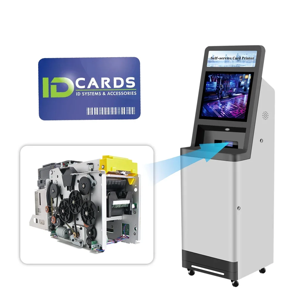 MASUNG MS-S21 High Quality Single-sided Card Printer with Resolution of 300dpi *300dpi USB+Ethernet