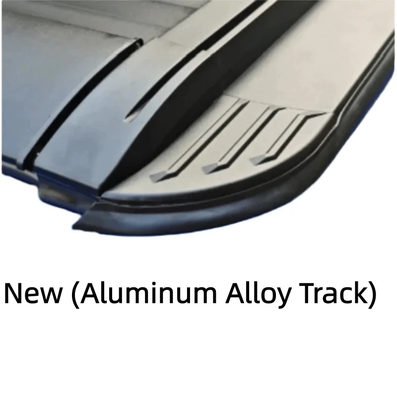 Hot selling Pickup Truck Manual Retractable Aluminum New Roller Lid Shutter Tonneau Cover Waterproof for T6 T7