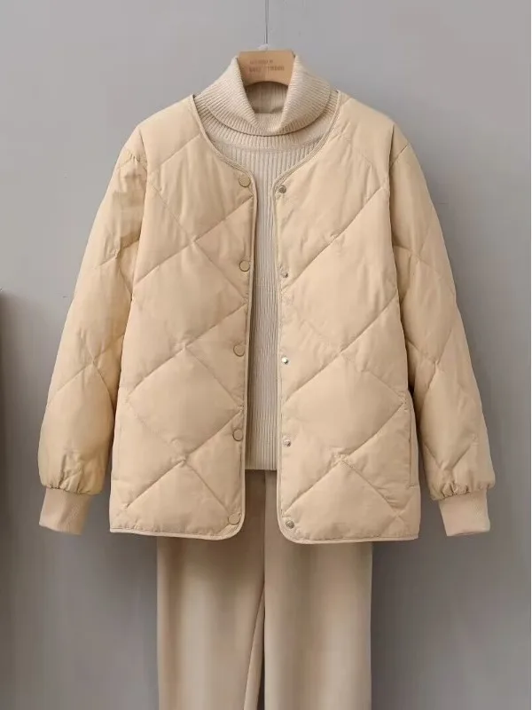 

Женское легкое хлопковое джатовое пальто с воротником-стойкой и одной пуговицей, длинное пальто в стиле ретро в стиле ретро