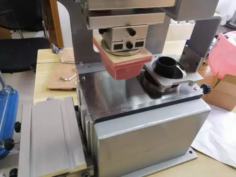 Manual oil cup pad printing machine Mask printing machine High precision manual pad printing machine