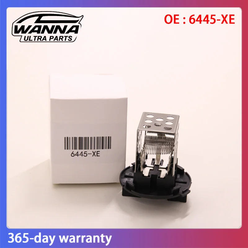 

OE 6445-XE 6445XE Heater Fan Blower Motor Resistor for Citroen C4 Peugeot 307 1.4 1.6 2.0