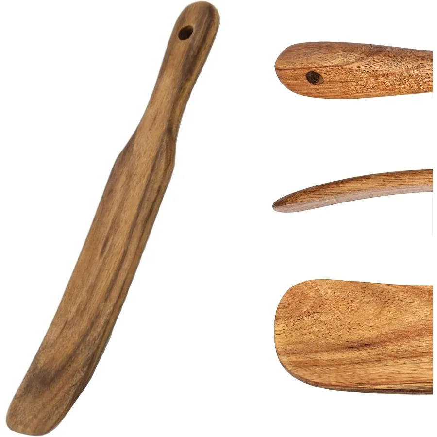 

Wooden spurtle for sourdough starter sourdough bread baking supplies essential sourdough stirring stick and en tools