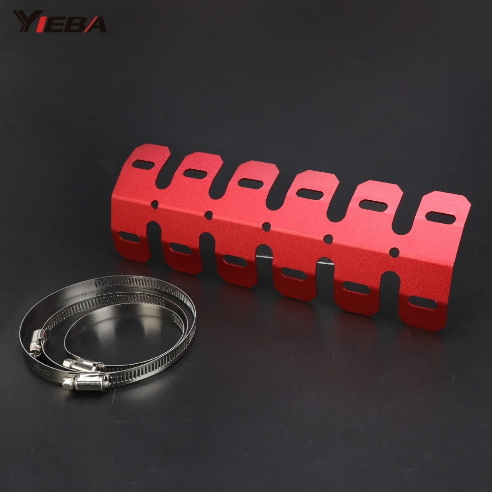 CR 80 85 250 CR125 CR250 Exhaust Shield Muffler Pipe Protector Cover Heat Shield For HONDA CR250R CR125R CR300R CR500R CR85 2