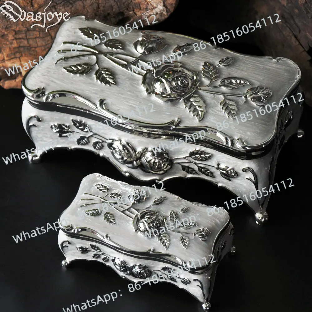 

Vintage European Korean Princess Jewelry Box Jewelry Storage Ring Box Gift