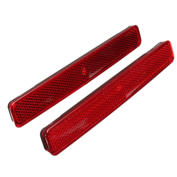 2Pcs Rear Bumper Reflector Tail Light Bars Brake Parking Warning For-Vw /Volkswagen /Transporter T5