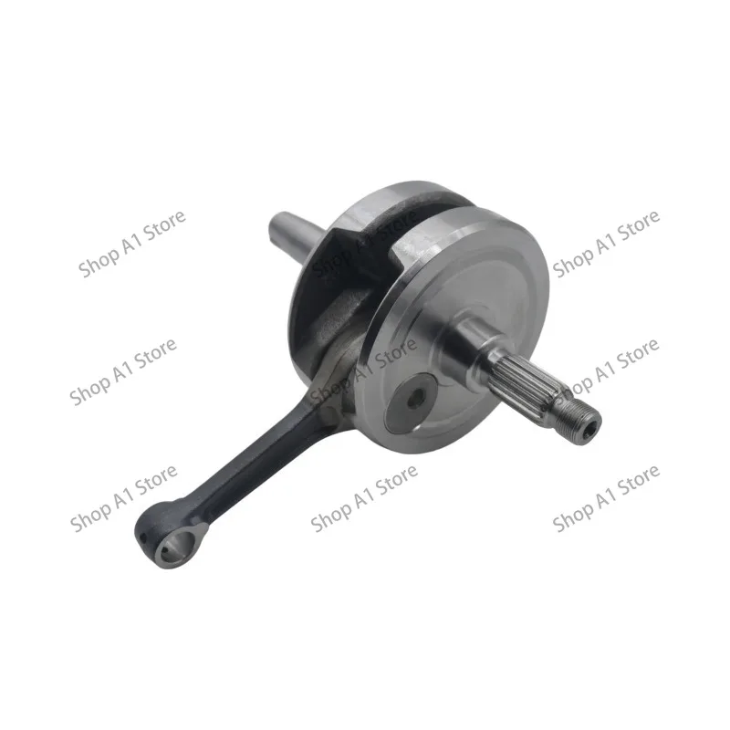 YX125 Horizontal Motorcycle Engine Crankshaft Connecting Rod Assembly, 17/14 Teeth 16mm Pin Thickness
