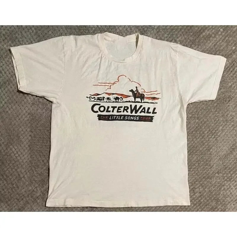 Colter Wall The Little Songs Country Music Tour Tultex 202 T Shirt Twoside