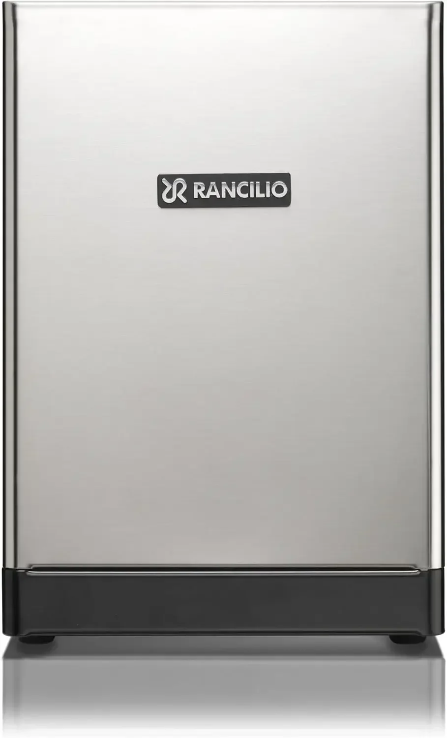 Rancilio Silvia Espressomaschine, 0,3 Liter, mit Eisenrahmen und Edelstahl-Seitenteilen, 11,4 x 13,4 Zoll