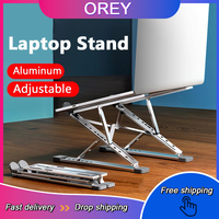 Adjustable Laptop Stand Aluminum For Macbook Computer PC iPad Tablet Table Support Notebook Stand Cooling Pad Laptop Holder Base