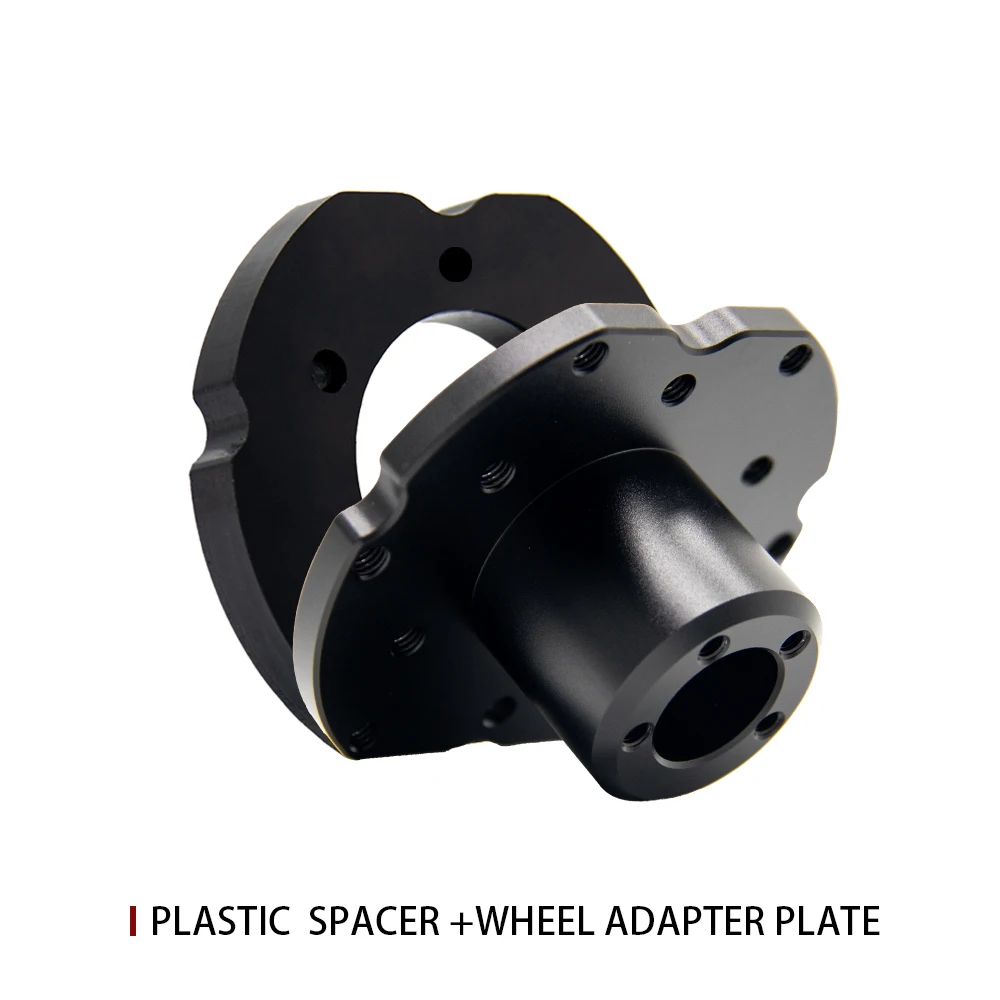 Adaptador Tanlenki para atualização de vedais Fanatec mais antigos de compatibilidade QR1 a QR2, com usinagem CNC e anodizado