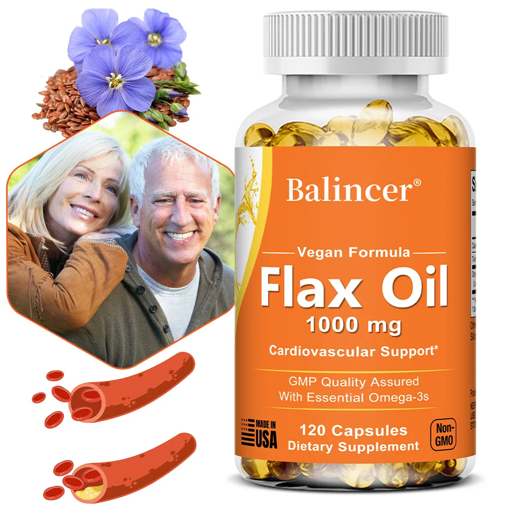 

Добавка с льняным маслом — с Omega-3, EPA, DHA и витаминами D, преимущества здоровья мозга и сердца, улучшения здоровья кожи