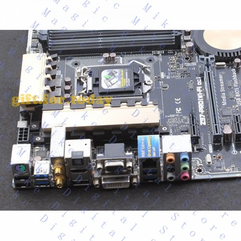 UU  FOR ASUS Z97-PRO (Wi-Fi ac) LGA 1150 Intel Z97 SATA6Gb/s USB3.1 Motherboard With I/O