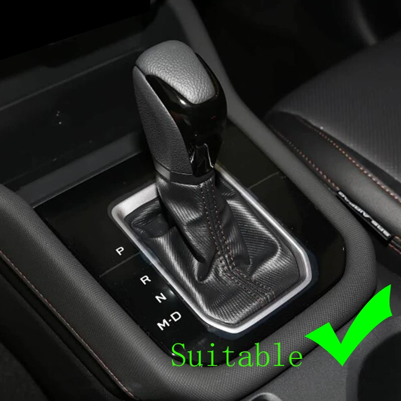 LHD!! For Subaru Forester SL 2025 2026 Black Gearbox Gear Shift Box Silicone Mat Pad Protector Car Accessories