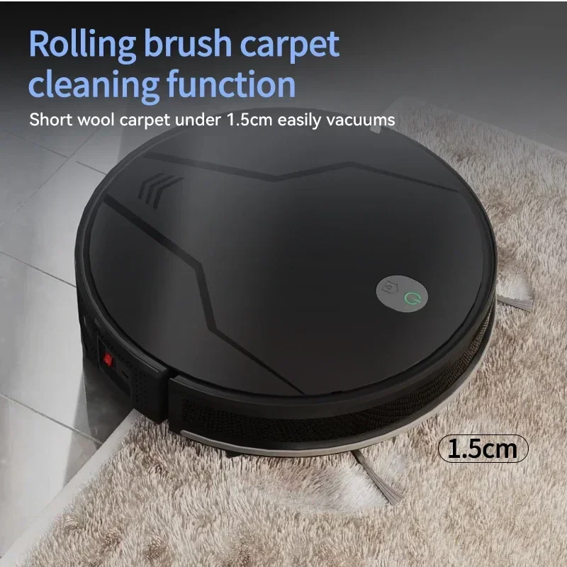 Commerical & Home 3500PA Carpet Floor Self Cleaning Tuya APP Automatic Charging USB Robot Vacuum Cleaner