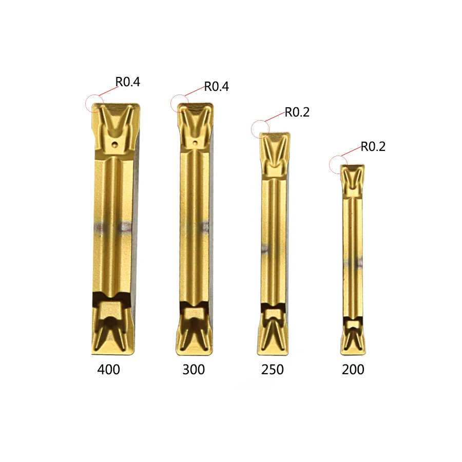 CNC Grooving Inserts MGMN200 250 300 400-T P5320 Lathe Tools T-Groove Cutting Carbide Blades Suitable For Machining Steel Parts