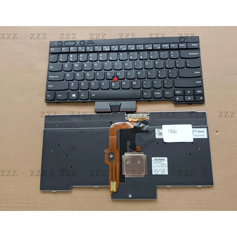 ZZ US Backlit keyboard for Lenovo ThinkPad T430 T430i T430S X230 X230i T530 W530
