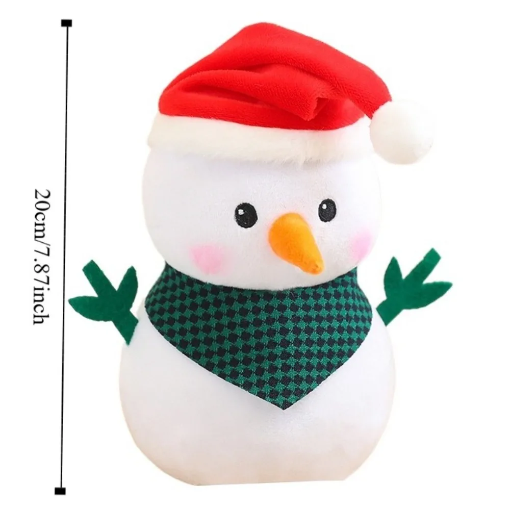 Decoração de natal brinquedos de pelúcia de pelúcia árvore de natal pinguim boneca de pelúcia adorável bonito 3d animais de pelúcia brinquedo de alce