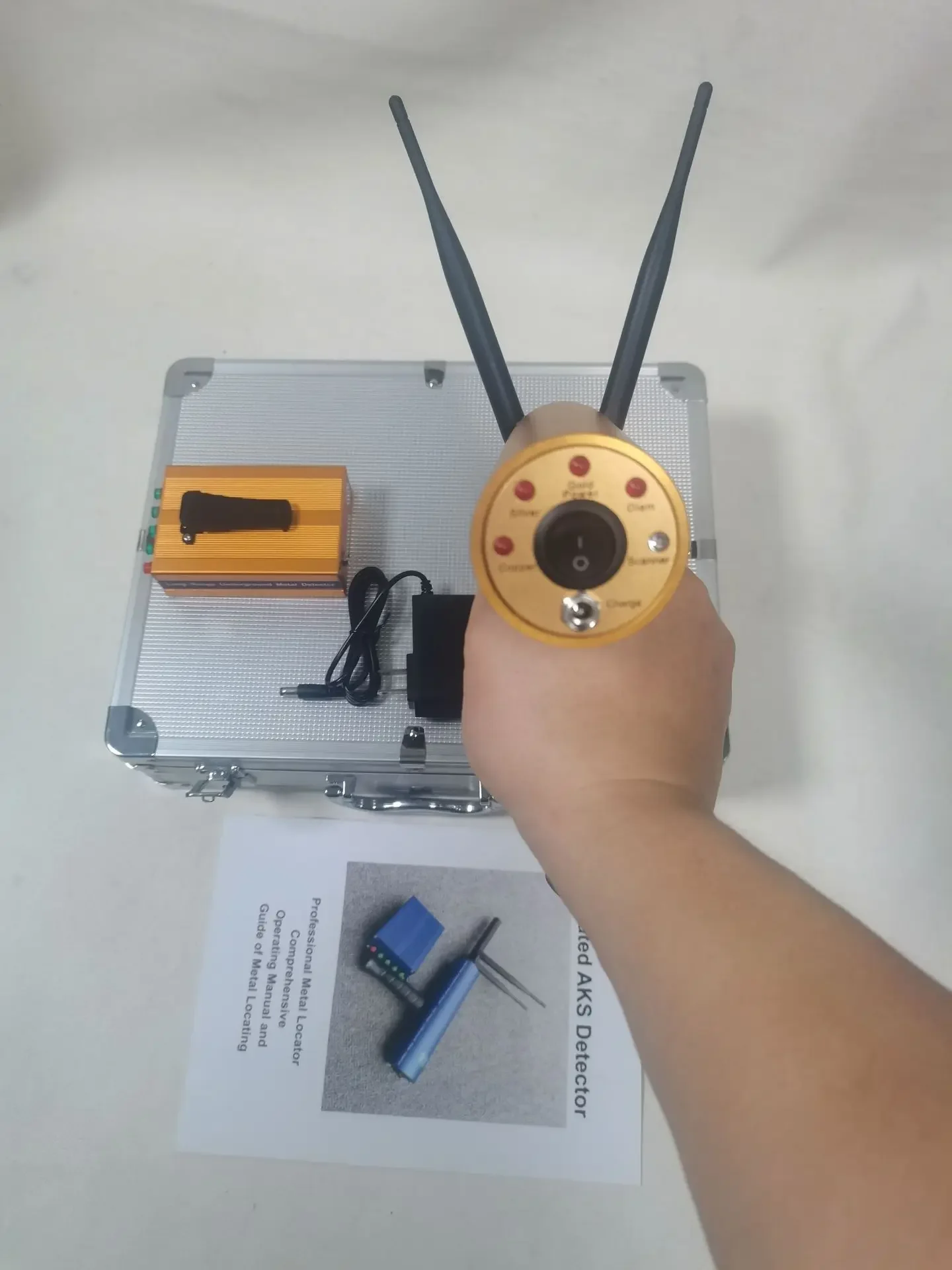 New Remote Underground Metal Detector For Treasure Hunting Archaeological Frequency Scanning Cavity Treasure Device Non Visible