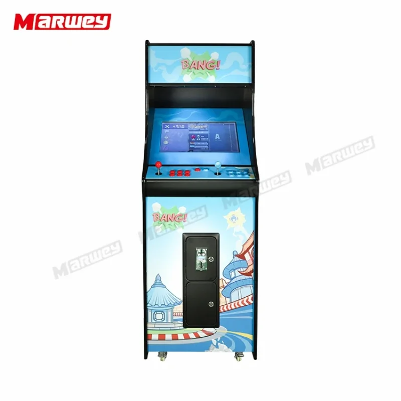 熱い販売の新デザイン屋内コイン式戦闘アップライトアーケードマシンゲームセンターショッピングモールバービデオゲーム