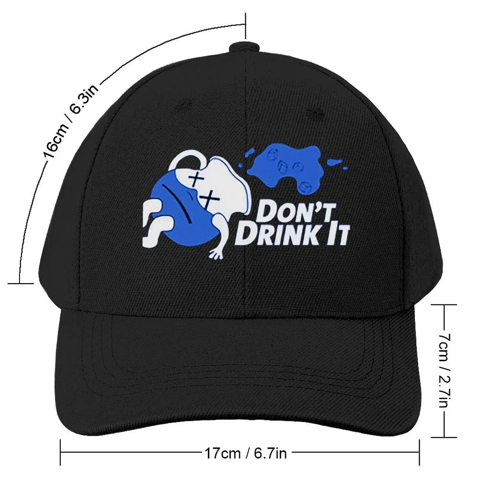 DONT DRINK THE KOOL AID. YOU HAVE BEEN WARNED. BLUE PILL Baseball Cap Ball Cap Brand Man cap New In Hat Golf Wear Men Women's