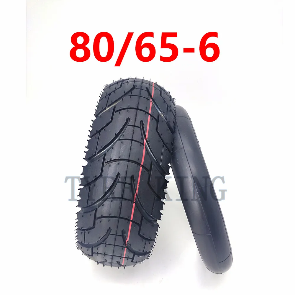 80/65-6 ( 10X3.0-6) TUOVT Tyre  Inner Tube for 10-inch Air Tire for Electric Scooter Accessories