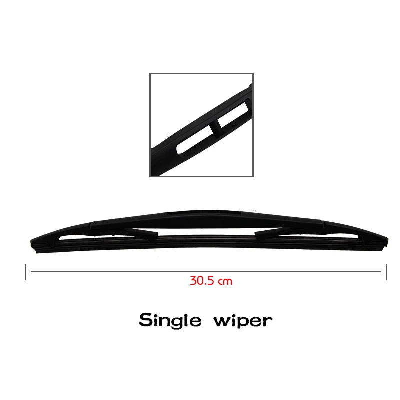 BEMOST Auto Car Rear Windshield Wiper Arm Blade Rubber For Geely Gleagle GX7 305MM Hatchback 2012 2013 2014 2015 2016 2017 2018