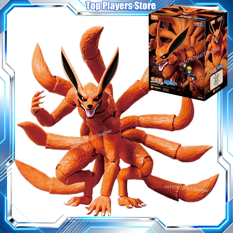 Auf Lager Original BLOKEES Naruto Actionfigur Kurama Spielzeug Kyuubi Champion-Klasse Bausatz Anime-Figur Plastik-Geschenk