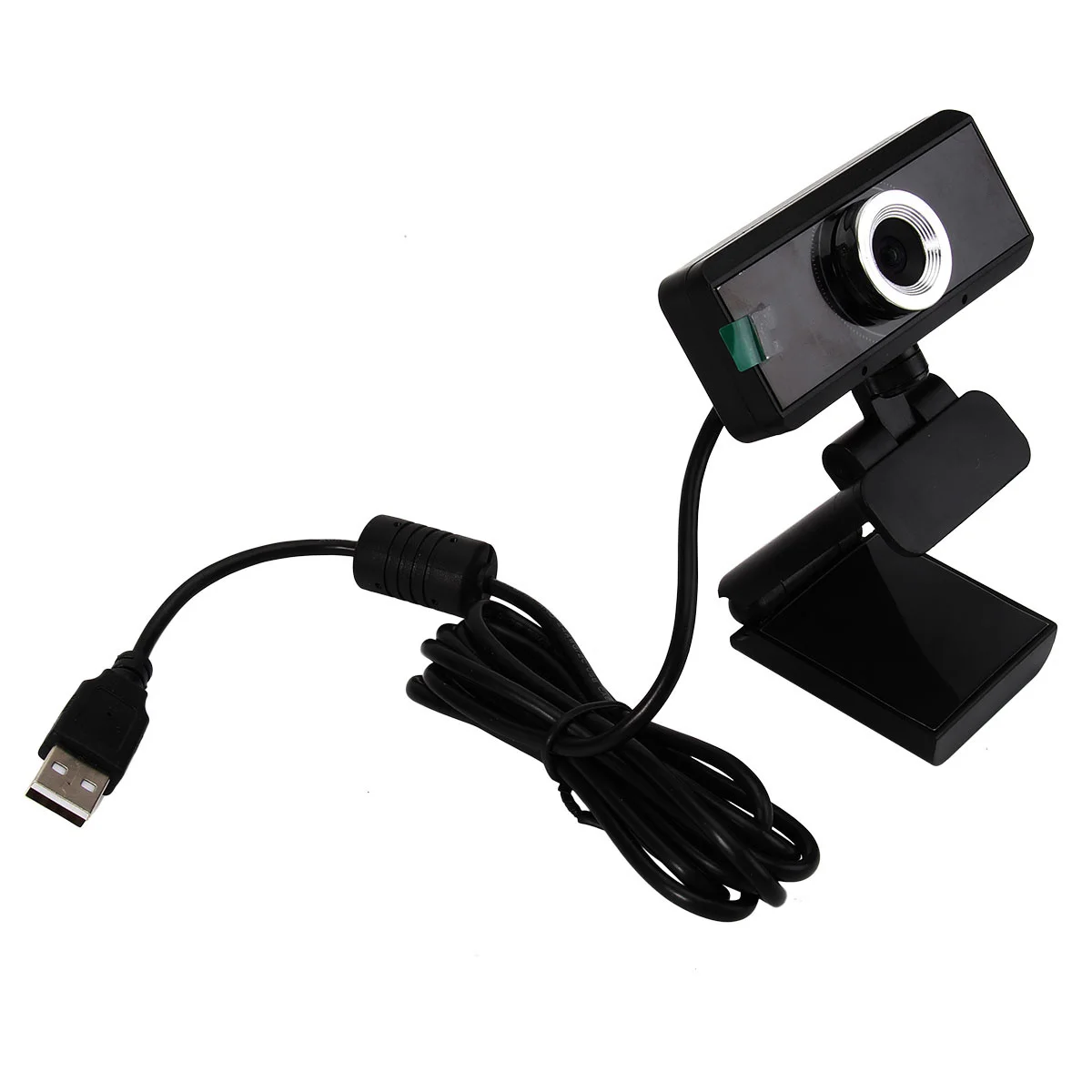 

1080P Webcam 360 Degree Rotation Web Cam Computer Camera High Definition Streaming Cam Video Conference Adjustable 180° Built-In