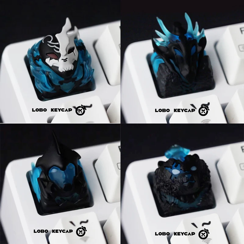 التسوية المنفردة: غطاء مفاتيح ناقل الحركة ملحقات الألعاب Shadow Company شخصية الراتنج ملحقات لوحة المفاتيح الميكانيكية أغطية المفاتيح Esc