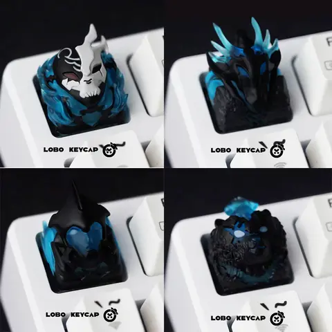 솔로 레벨링: 전송 키캡 게임 주변기기 Shadow Company Personality Resin 기계식 키보드 액세서리 키캡 Esc