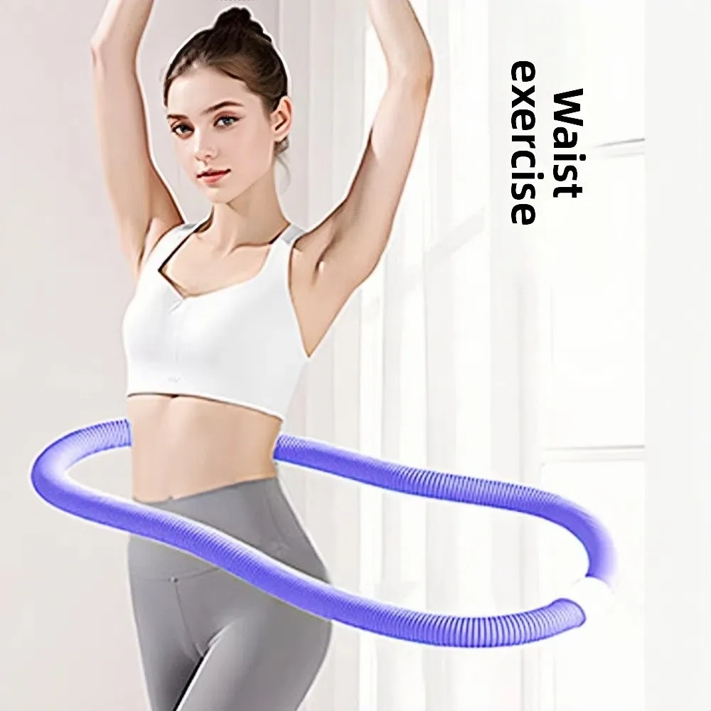 Soft Spring Sports Hoop Waist Trainer Slimming Belly Without Harm Weight Loss Circle Weighted Low Noise Weighted Exercise Hoops