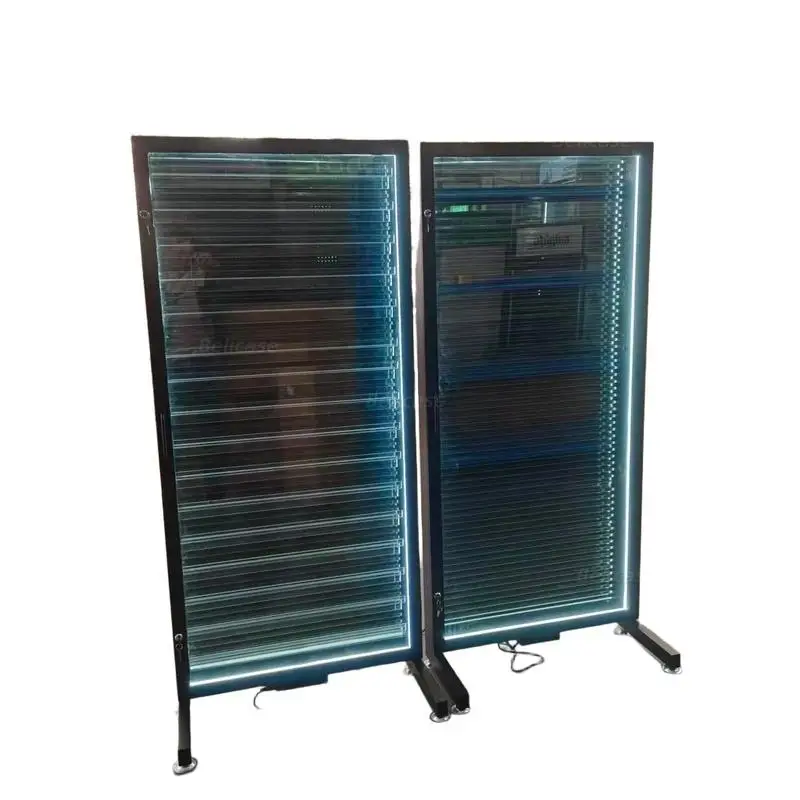 custom.Hot Single Side Trading Card Display Sport Cards with Adjustable Shelves Shop Cabinets