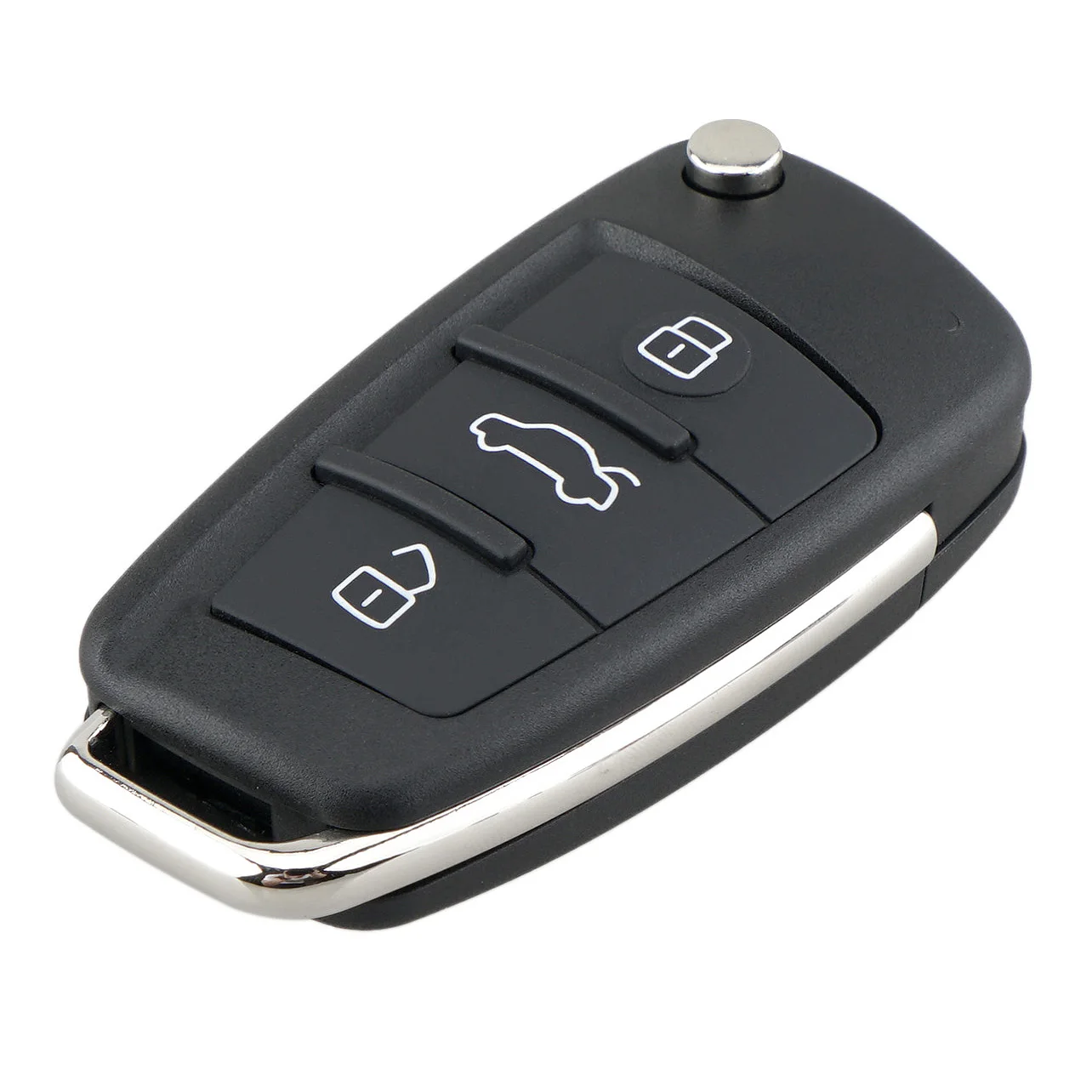 Car Smart Remote Key 3 Button 433Mhz for AUDI A2 A4 S4 Cabrio Quattro Avant 2005 2006 2007 2008 48 Chip 8P0837220D