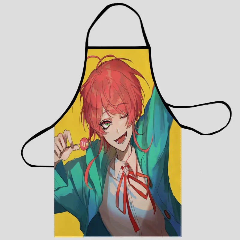 New Arrival Hypnosis Mic Apron Kitchen Aprons For Women Oxford Fabric Cleaning Pinafore Home Cooking Accessories Apron