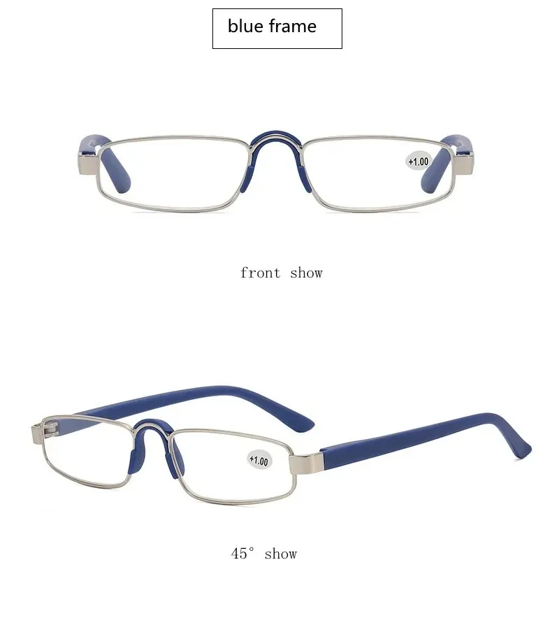 Neue Schmale Retro Quadratische Lesebrille Für Frauen Presbyopie Hyperopie Anti Blau Licht Lesen Brillen – Detail 14