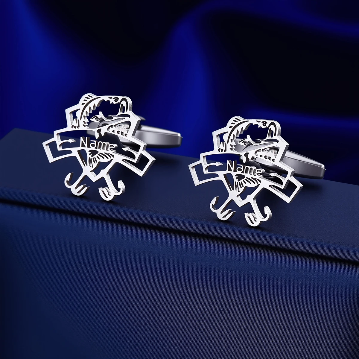 

Мужские запонки с индивидуальным именем, костюмные рубашки на заказ, пуговицы из нержавеющей стали, спортивные ювелирные изделия, подарки