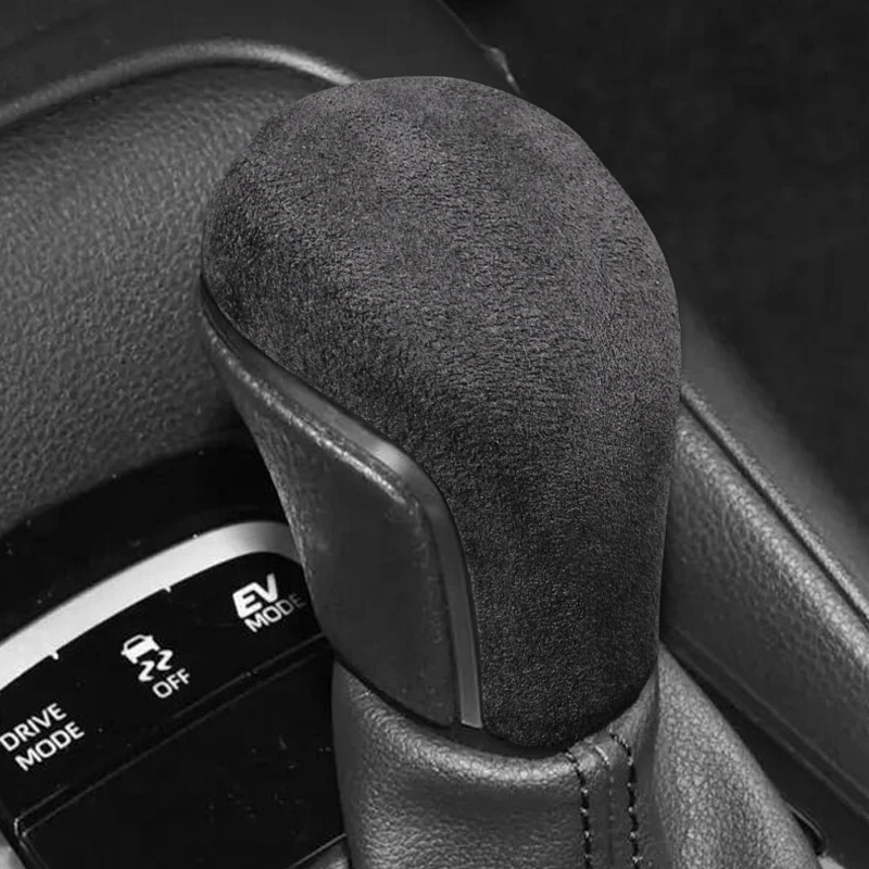 Car Shift Knob Cover For Toyota Camry Avalon Corolla Levin Frontlander CHR 2018-Present Alcantara Interior Accessories