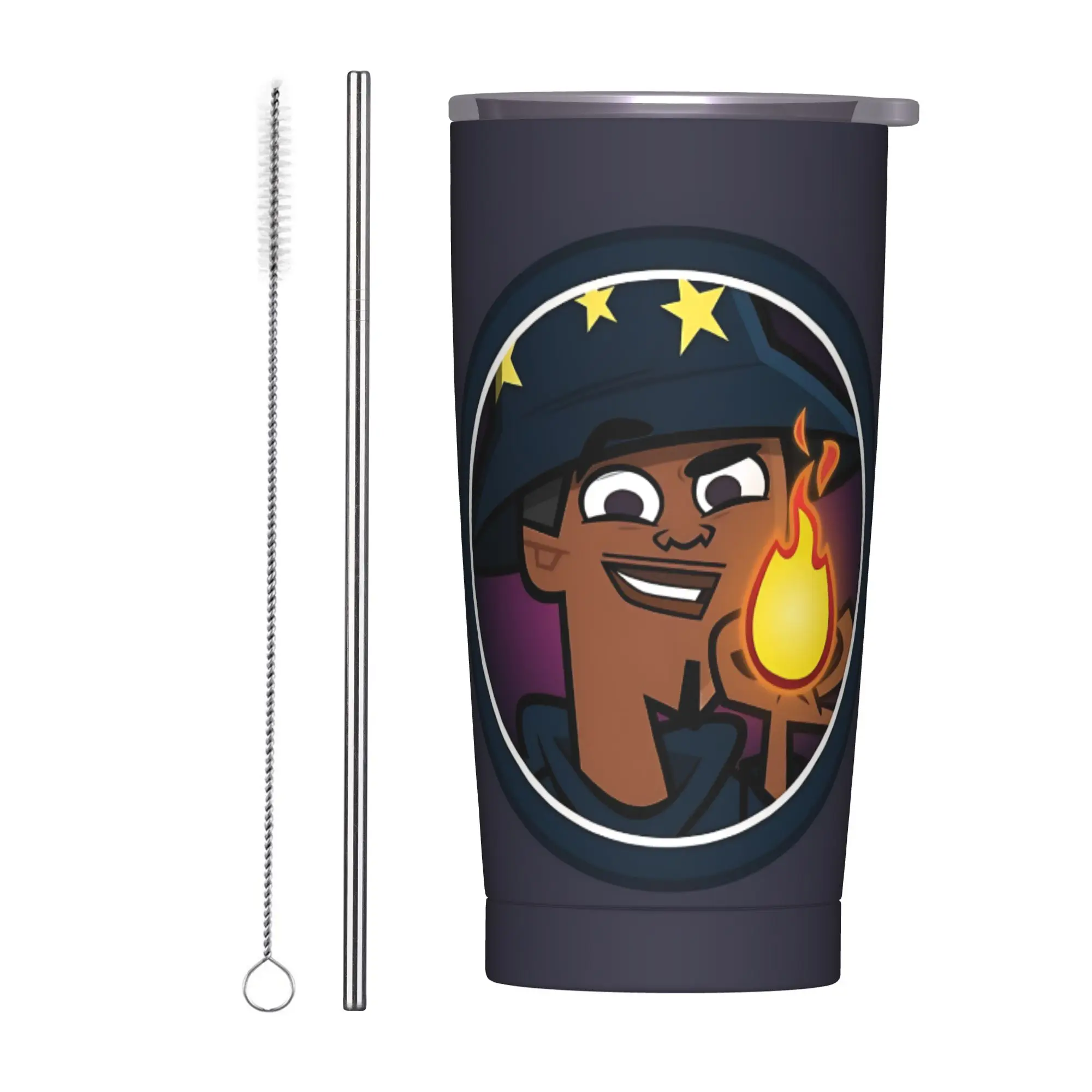 Totals Dramas Reboot Icon - Spellcaster Damien Tumbler Vacuum Insulated  Thermal Cup Vacuum Flask Travel Mug Spill Proof, 20oz