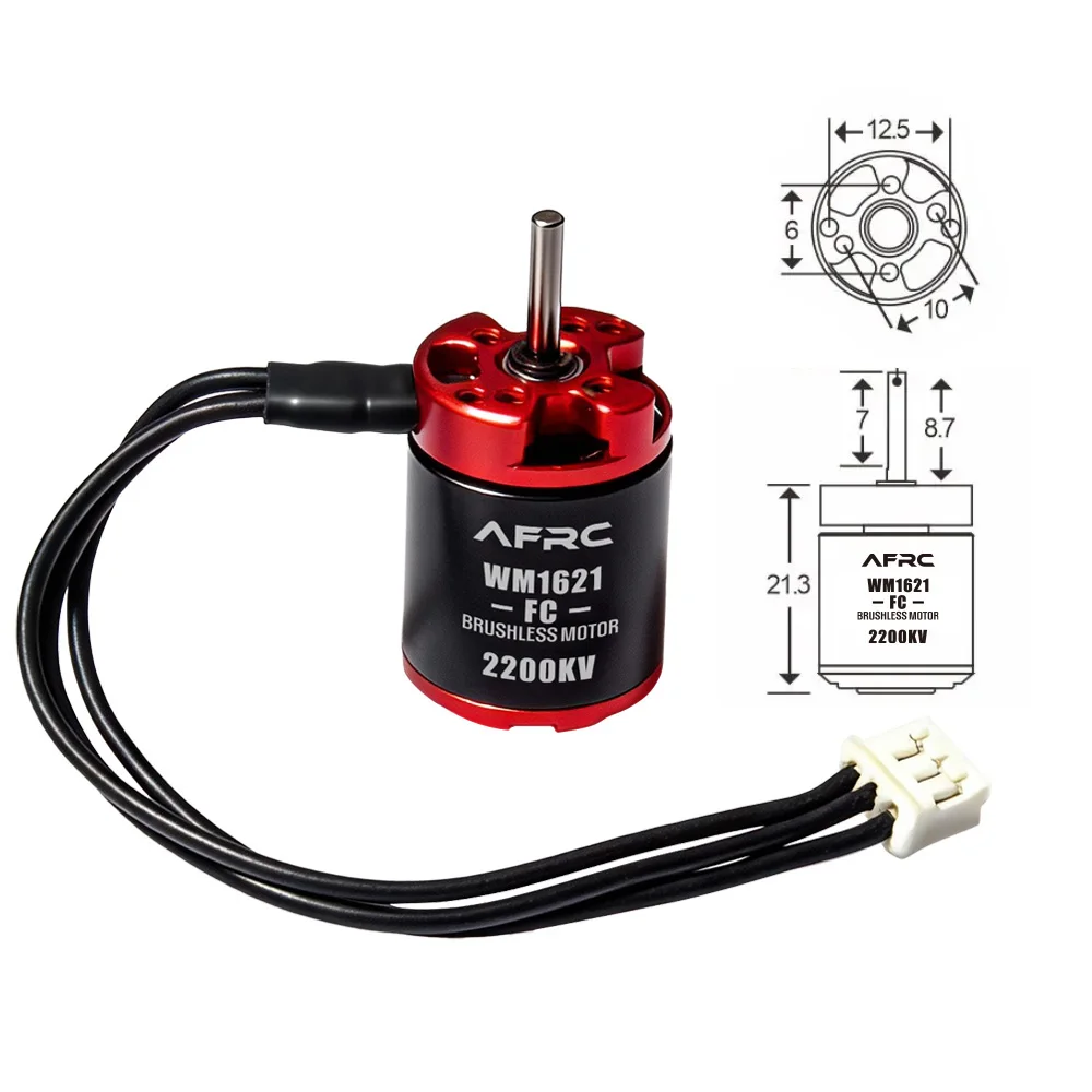 Zestaw ESC AFRC 25A Bezszczotkowy do MINI RC Crawler Axial SCX24 TRX4M Samochód RC 1/18 1/24 DIY Montaż Ulepszenia