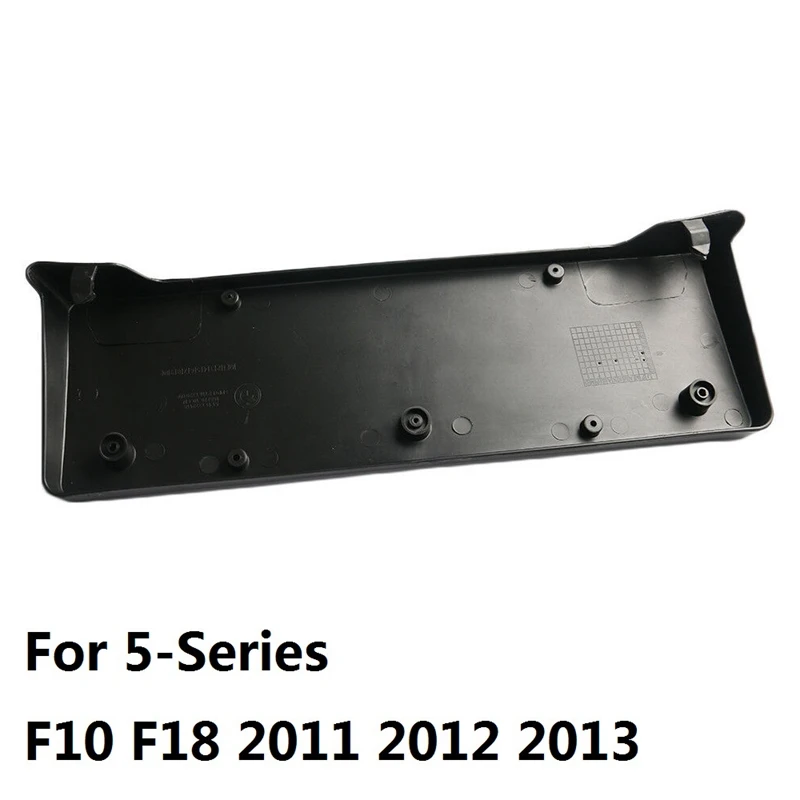 Front Bumper License Plate Bracket Support Mount Frame 51117372118 For BMW- 5 Series F10 F18 2011 2012 2013